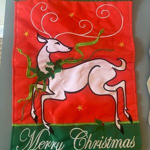 Garden flag with deer